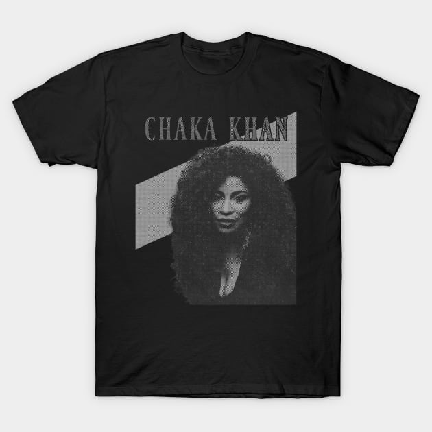 Chaka khan // Illustrations T-Shirt by Degiab